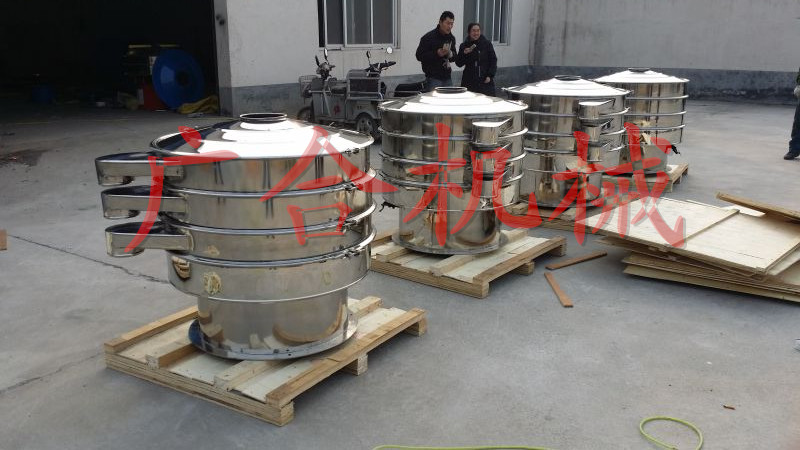 俄羅斯出口全不銹鋼振動篩準備發(fā)貨！