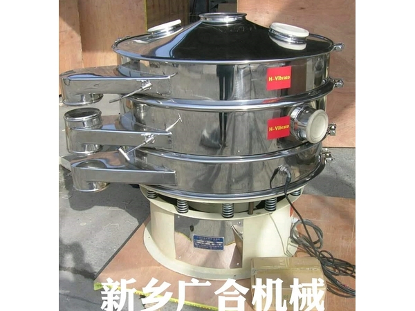 超聲波振動篩分機在拋光粉中的